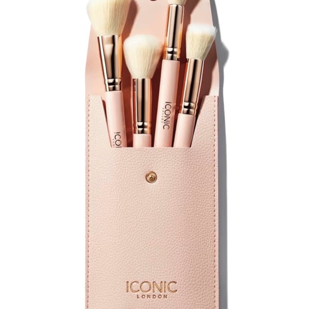 ICONIC London Handbag Glam Face Brush Set